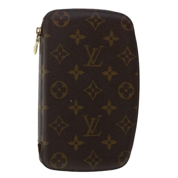 LOUIS VUITTON Monogram Agenda Geode Travel Case Wallet M62950 Auth - Picture 16 of 16